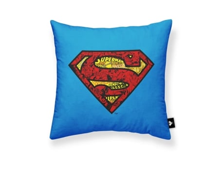 Capa de travesseiro Superman Superman Basic A Azul 45 x 45 cm