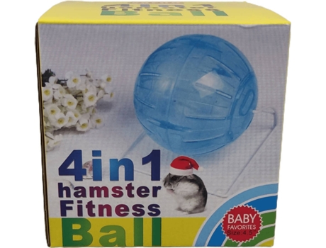 Bola para Hamster  4 em 1 (12 cm)