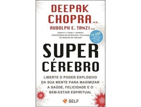 Livro Supercérebro de Deepak Chopra e Rudolph E. Tanzi (Português)