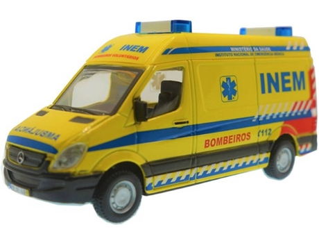 Veículo  Mercedes Benz Sprinter Bombeiros Portugueses 1:50 (Idade Mínima: ?3)