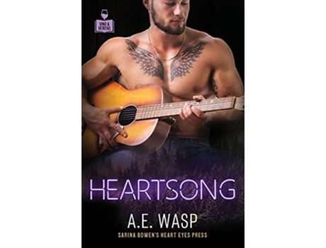 Livro Heartsong Vino and Veritas de AE Wasp Heart Eyes Press LGBTQ (Inglês)