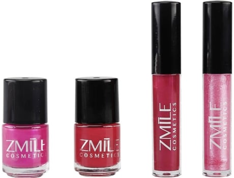 Coffret de Maquilhagem ZMILE COSMETICS Perfect Look Red and Pink