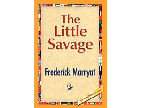 Livro The Little Savage de Frederick Marryat (Inglês)