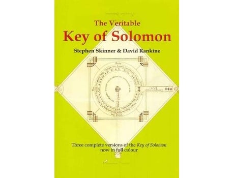 Livro veritable key of solomon de dr stephen skinner,david rankine (inglês)