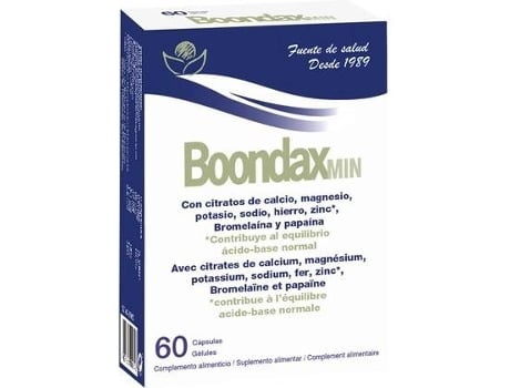 Suplemento Alimentar BIOSERUM Boondax Min (60 cápsulas)