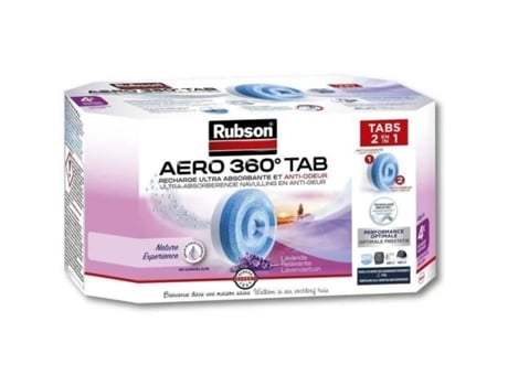 RUBSON 4 Recargas Aero 360 Lavenparar