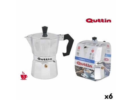 Cafeteira Italiana QUTTIN 105187 6 Unidades