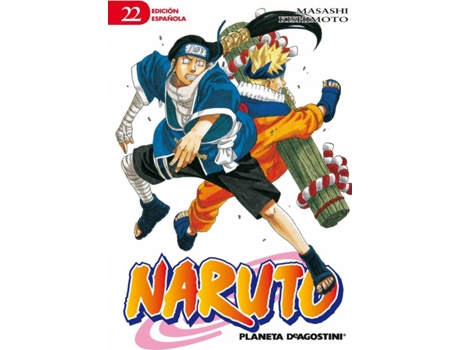 Livro Naruto Nº 22/72 de Masashi Kishimoto (Espanhol)