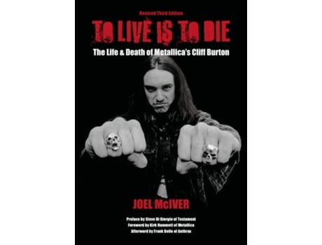 Livro To Live Is To Die de Joel McIver (Inglês)