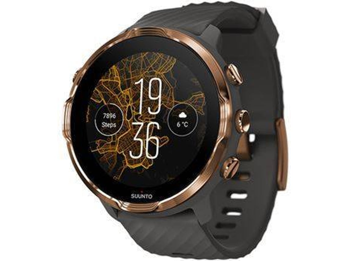 Relogio Desportivo SUUNTO 7 Bluetooth Ate 2 dias de autonomia Grafite Cobre Worten.pt