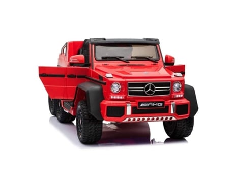 Mercedes G63 Vermelho 12V Bateria de automóvel infantil