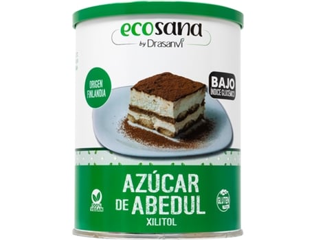 Suplemento Alimentar ECOSANA Azucar Abedul (500 Gr - Café)