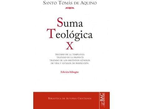 Livro Suma Teologica X de Santo Tomás De Aquino (Espanhol)