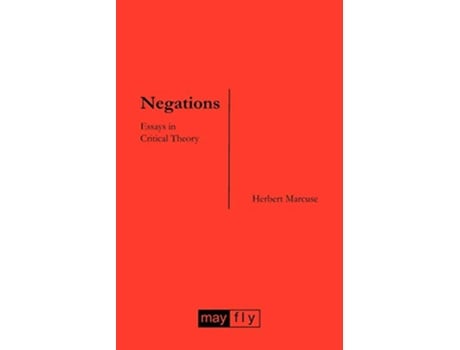 Livro Negations Essays in Critical Theory de Herbert Marcuse (Inglês)