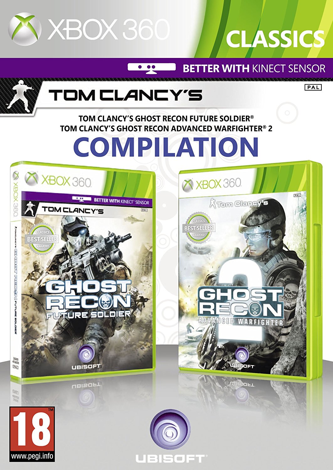 Jogo Xbox 360 ghost recon Advanced Warfighter