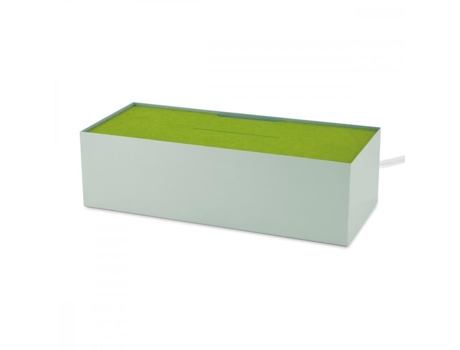 Caixa de Proteção de Cabos 38 X 16 X 11 Cm Lembrete Verde REMEMBER