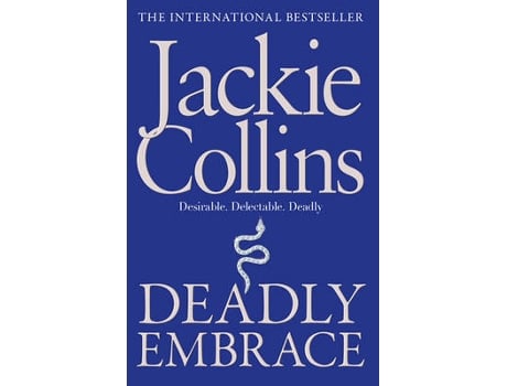 Livro deadly embrace de jackie collins (inglês)