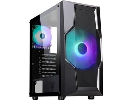 Caixa de Pc Média Torre Atx com Painel de Vidro ITEK Oxygene Rgb