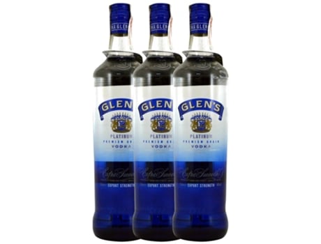 Vodka LOCK LONDON Lock London Glens Platinum (1 L - 3 unidades)