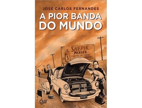 Graphic Novel A Pior Banda do Mundo Vol 01 HC de José Carlos Fernandes (Português - 2014)