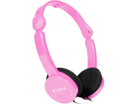 Auscultadores Gaming com Fio KUBITE V5728P (On Ear - Rosa)