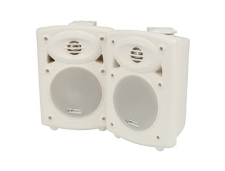 Conjunto De Colunas 5 Amplificadas 2 Vias Branco