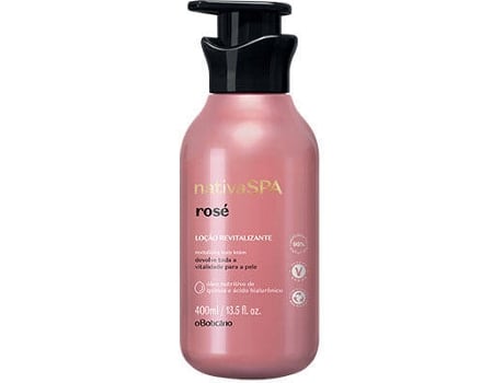 Creme Corporal O BOTICÁRIO Nativa SPA Rosé (400 ml)