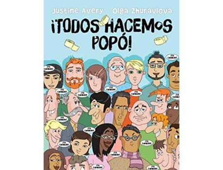 Livro ¡Todos hacemos popó Spanish Edition de Justine Avery (Espanhol)