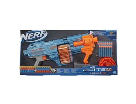 Pistola Nerf Elite Shockwave RD-15 