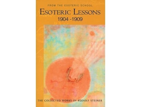 Livro esoteric lessons de rudolf steiner (inglês)