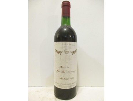 Vinho Tinto MISE DE LA BARONNIE 1983 (75 cl - 1 unidade)