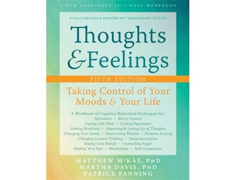 Livro Thoughts and Feelings de Martha Davis, Matthew Mckay et al. (Inglês)