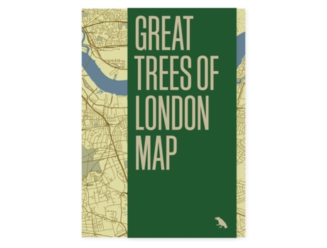 Livro great trees of london map de paul wood (inglês)