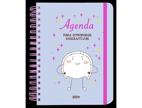 Livro Agenda Anual Semana Vista 2021 Croqueta Y Empanadilla de Ana Oncina Tortosa (Espanhol)