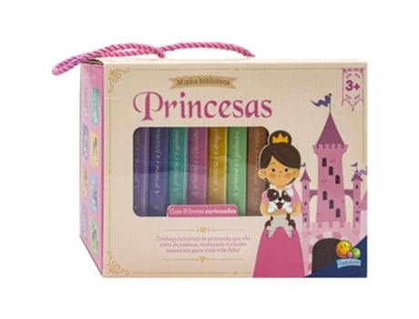 Livro Minha Biblioteca Princesas de Todolivro (Português)