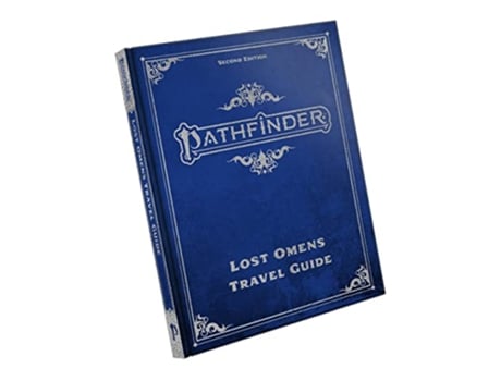 Livro Pathfinder Lost Omens Travel Guide Special Edition de Rigby Bendele, Katina Davis et al. (Inglês - Capa Dura)