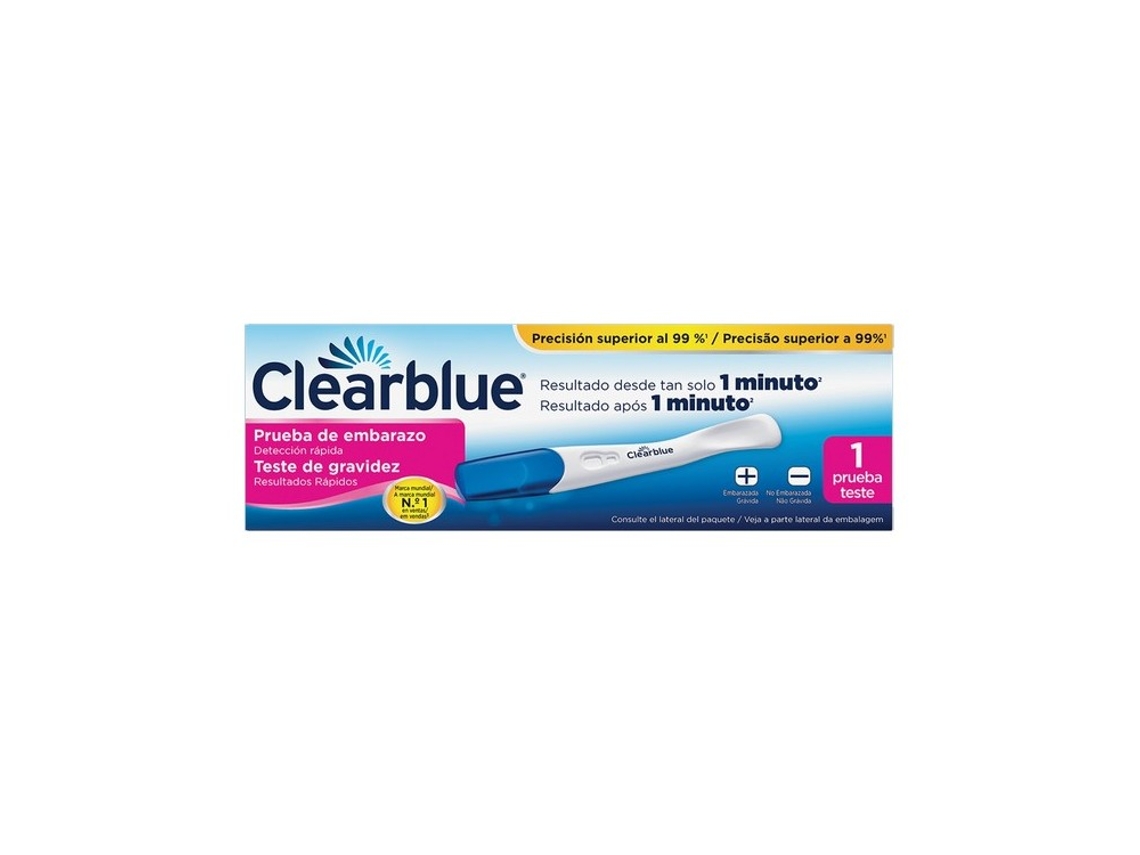 Teste Gravidez CLEARBLUE (1 Unidade) | Worten.pt