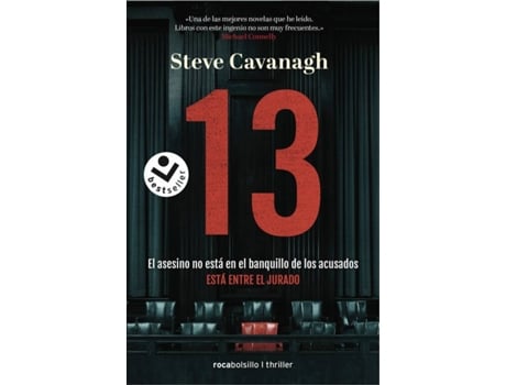 Livro 13. El Asesino No Está En El Banquillo De Los Acusados, Está Entre El Jurado de Steve Cavanagh (Espanhol)