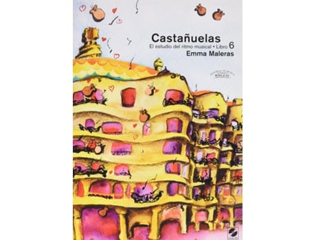 Livro Castañuelas 6- El Estudio Del Ritmo Musical. de Emma Maleras (Espanhol)