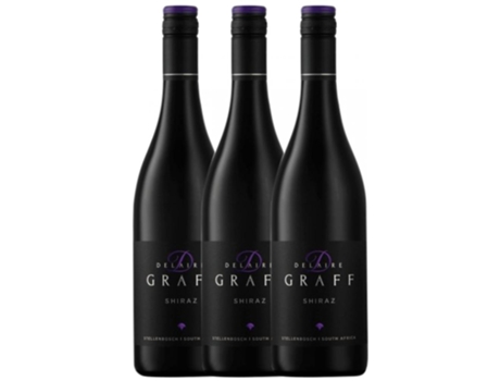 Vinho DELAIRE GRAFF Delaire Graff Shiraz Syrah Stellenbosch (0.75 L - 3 unidades)