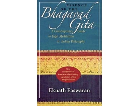 Livro essence of the bhagavad gita de eknath easwaran (inglês)