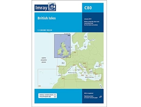 Livro C80 British Isles de Imray (Inglês)