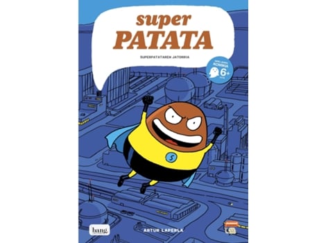 Livro Superpatata 1 de Artur Laperla (Basco)