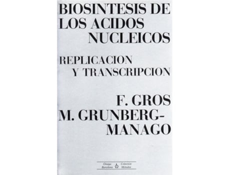 Livro Biosíntesis De Los Ácidos Nucleicos de François ... [Et Al.] Gros (Español)