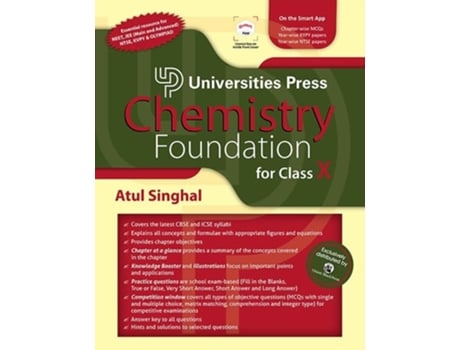 Livro Chemistry Foundation for Class X de Atul Singhal (Inglês)