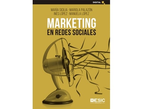 Livro Marketing En Redes Sociales de María Sicilia (Espanhol)