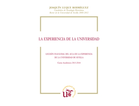 Livro La Experiencia De La Universidad Leccion Inaugural Del Aula de Joaquin Luque Rodriguez (Espanhol)