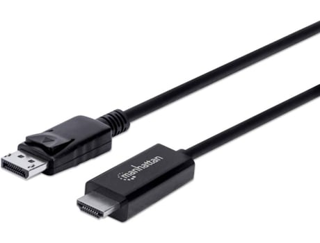 Adaptador de Cabo de Vídeo MANHATTAN (DisplayPort-HDMI - 3 m)