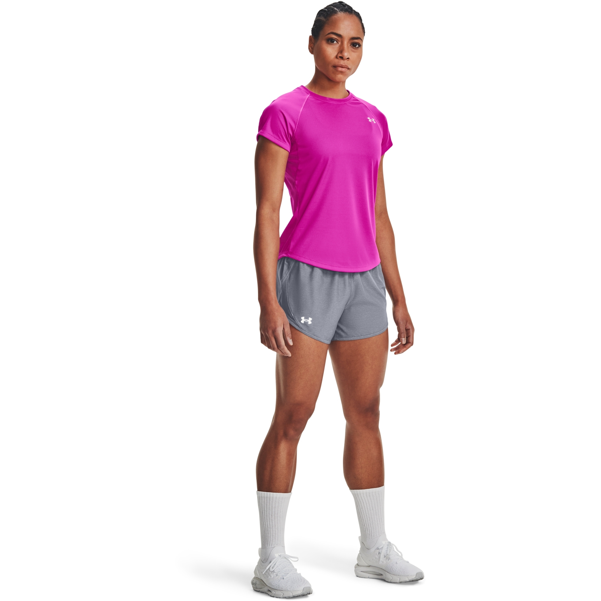 Calções Mulher Under Armour Fly By 2.0 2-In-1 (Tam: M)