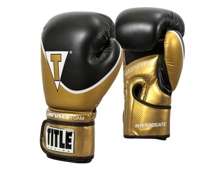 Luvas de Boxe em Espuma Infundida TITLE Interrogate 14 oz